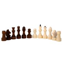Фотография Фигуры шахматные обиходные парафинированные d= 24мм, высота 44-70 мм [=city]