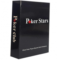 Фотография Карты для покера Poker Stars (100% пластик) красные [=city]