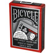Фотография Карты для покера дизайнерские с пластиковым покрытием - Bicycle: Tragic Royalty [=city]