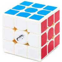 Фотография QiYi MoFangGe 3x3x3 Thunderclap v2 Слоновая кость [=city]