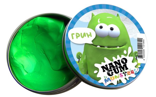 NanoGum Грин (Зеленый 80 гр)350 руб